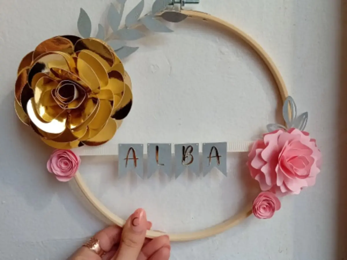 Atelier couronne de fleurs en papier à Montpellier (34)