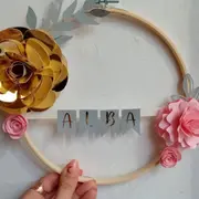 Atelier couronne de fleurs en papier à Montpellier (34)