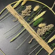 Atelier couronne de fleurs murale à Paris 12ème