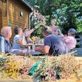 Atelier couronne de fleurs s&eacute;ch&eacute;es &agrave; Luchapt (86)
