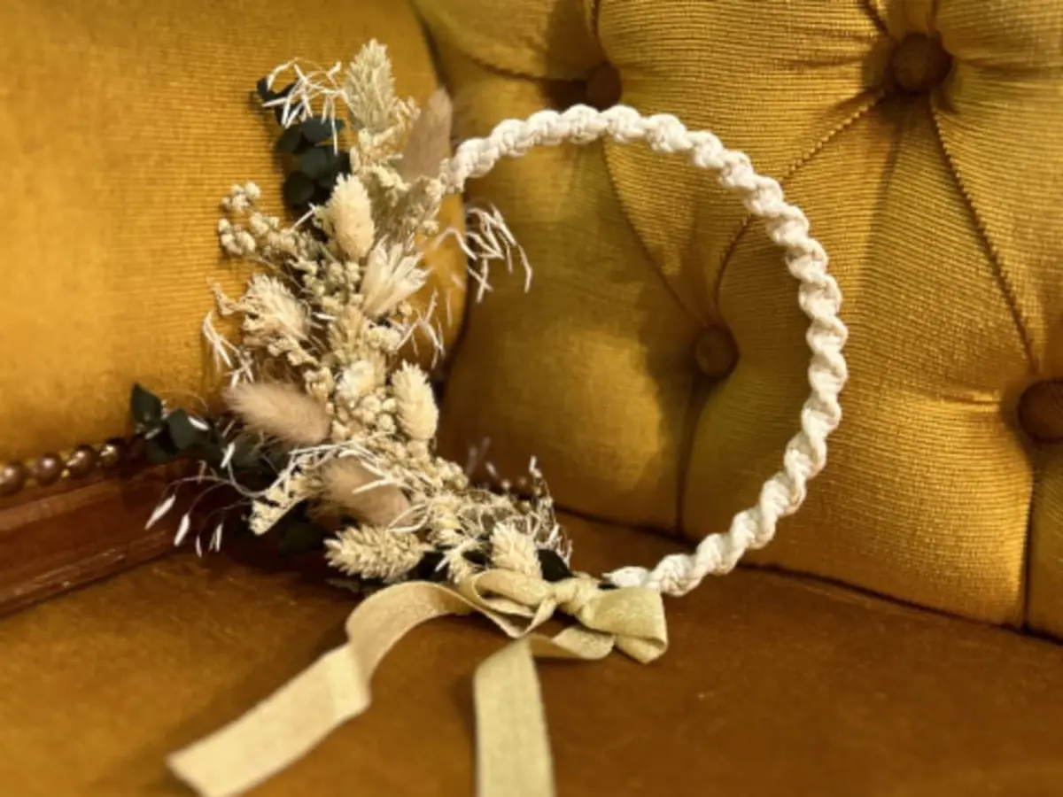 Atelier couronne de fleurs séchées à Toulouse (31)