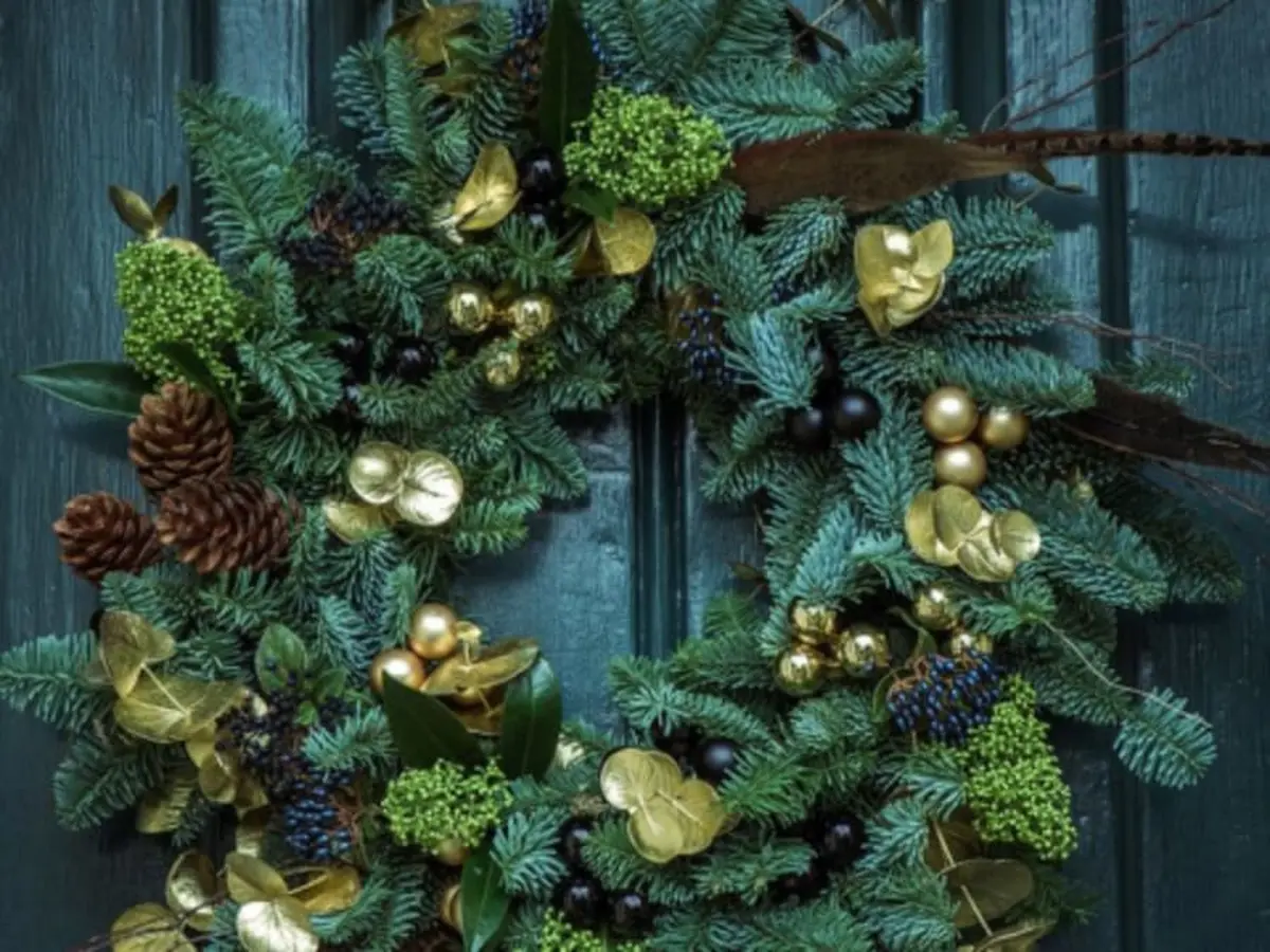 Atelier couronne de noël à Paris 10ème