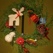 Atelier couronne de Noël avec bougies à Lagny-sur-Marne (77)