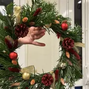 Atelier couronne de Noël en sapin frais à Toulouse (31)