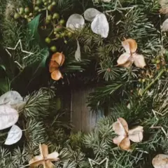 Atelier couronne de porte hivernale à Strasbourg (67)