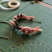 Atelier couronne de Tête en fleurs séchées à Clichy-La-Garenne