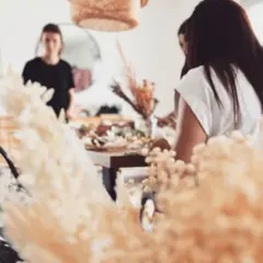 Atelier couronne fleurs séchées à La Tranche-sur-Mer (85)