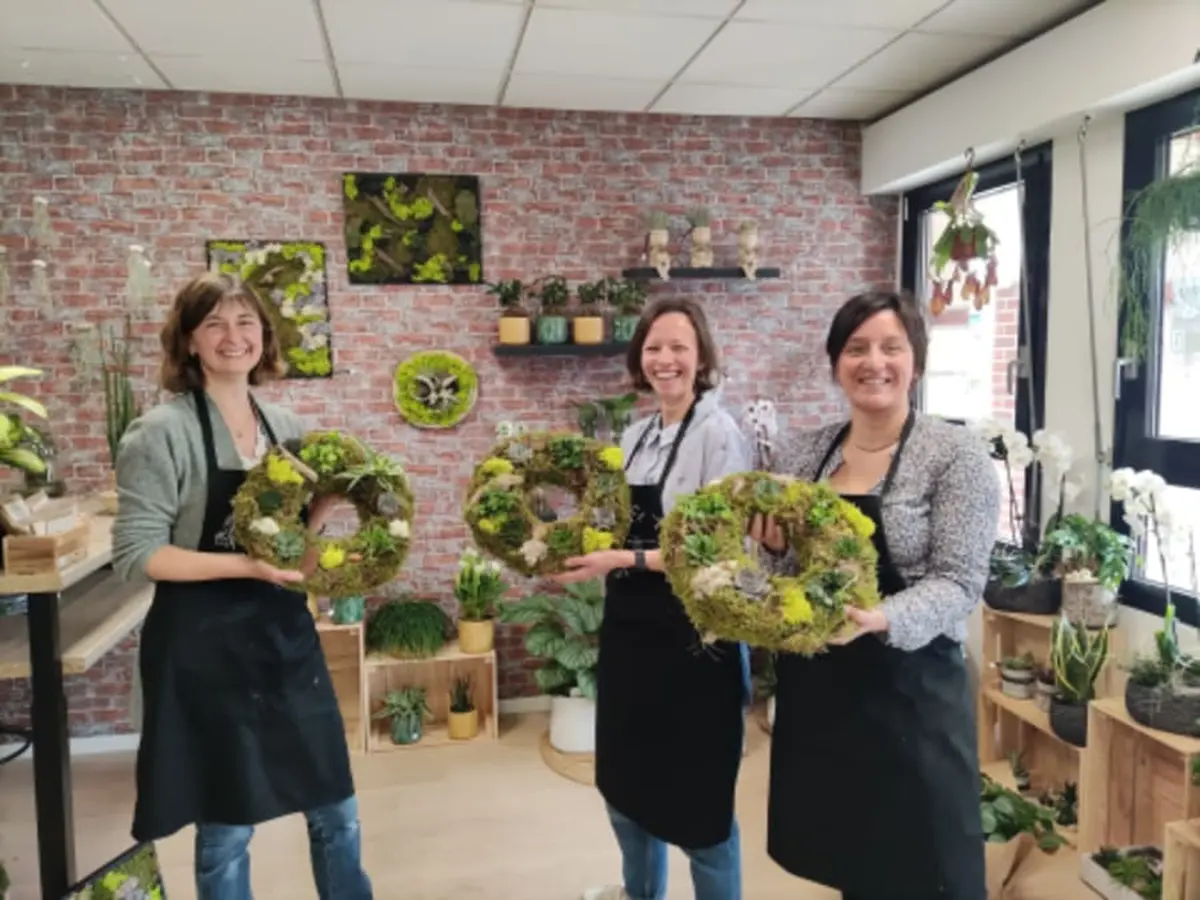 Atelier couronne végétale à Wasquehal (59)