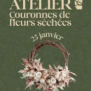 Atelier Couronnes de fleurs séchées