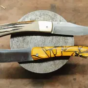 Atelier couteau fixe à Civens (42)