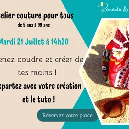 Atelier couture Adultes et Enfants