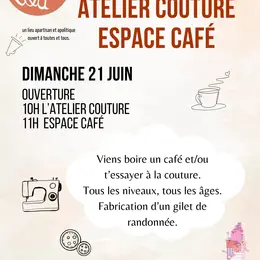 Atelier couture au 3ème Lieu