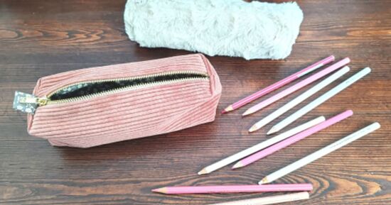 Atelier couture cr&eacute;ation d'une trousse &agrave; Nancy (54)