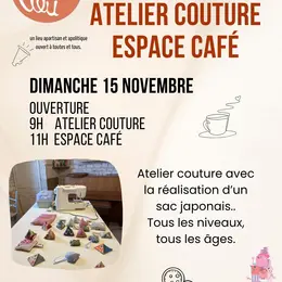 Atelier couture et espace café