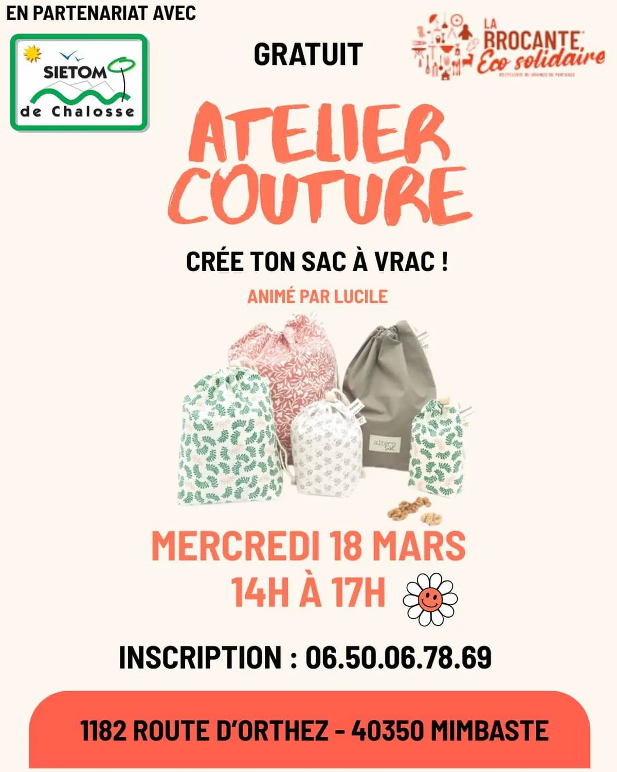 Atelier Couture : Exprime ta créativité !