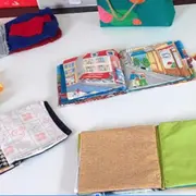 Atelier Couture - Fabrication de livres en tissus