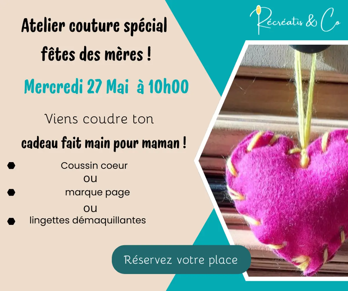 Atelier couture Fête des Mères