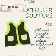 Atelier Couture : gilet sans manches !