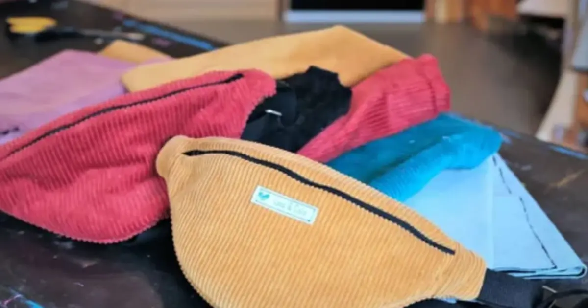 Atelier couture" Sac banane personnalisé " à Tours (37)