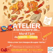 Atelier créatif : « à la manière de... » à la bibliothèque de Capdenac-Le-Haut