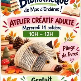 Atelier Créatif Adulte - Pliage De Livres