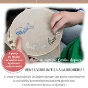 Atelier créatif – Après-midi DIY broderie