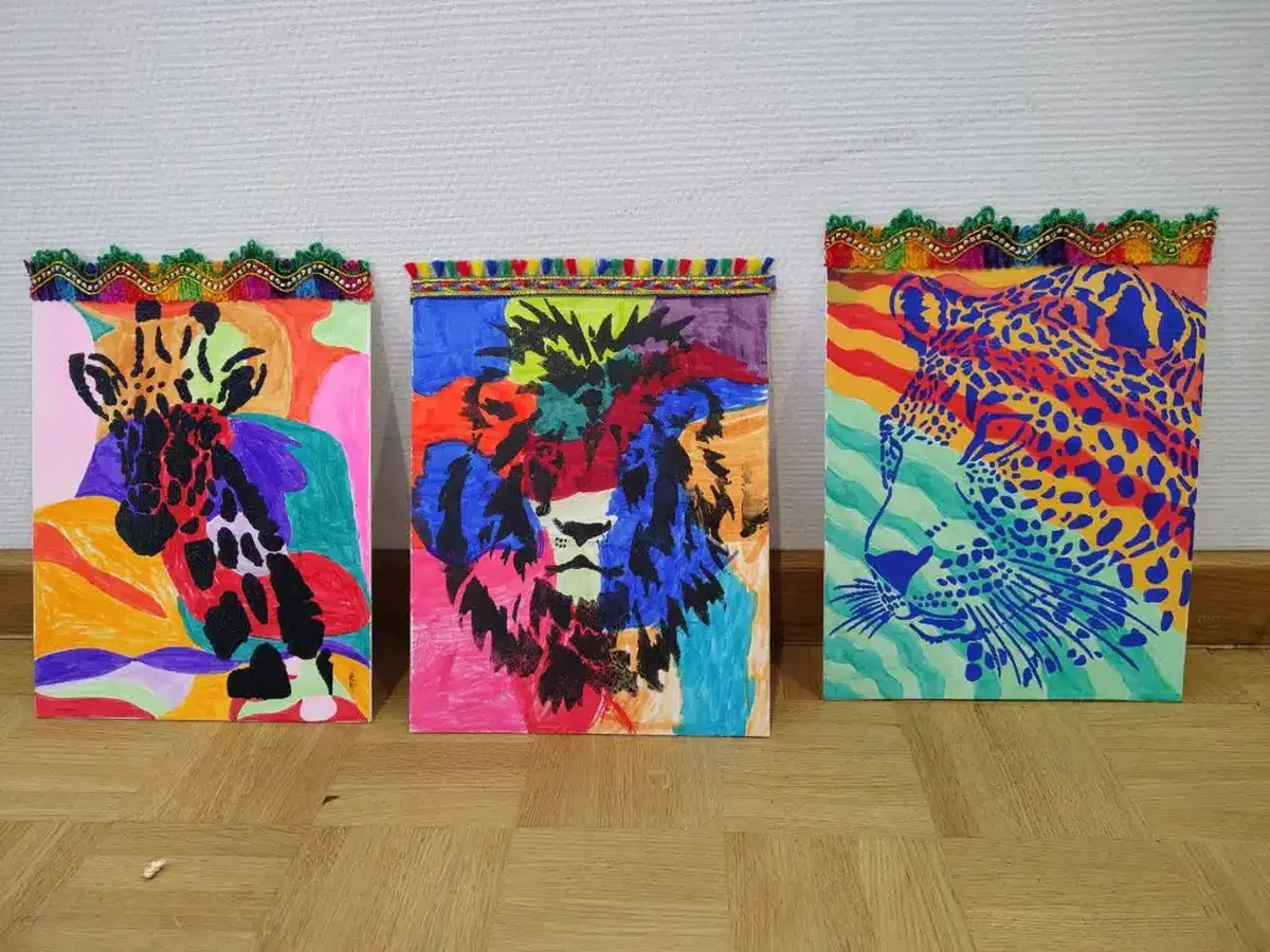 Atelier créatif | Bestiaire fantastique au pochoir