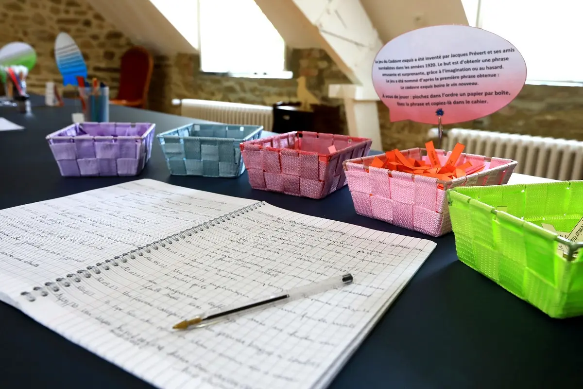 Atelier créatif Cadavre exquis - Maison Jacques Prévert