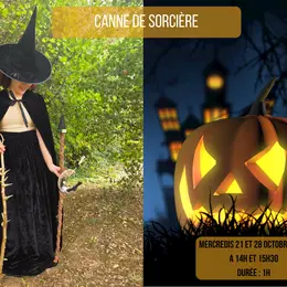Atelier créatif : canne de sorcière