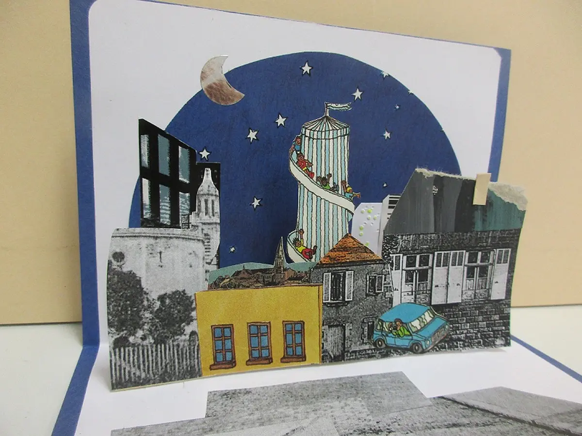 Atelier créatif - Carte pop-up Dans ma rue...