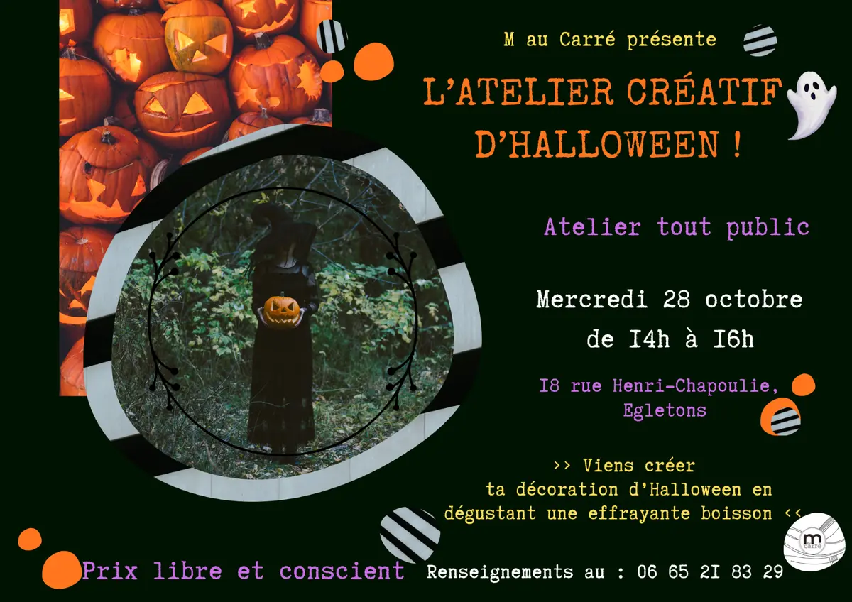 Atelier créatif d'Halloween