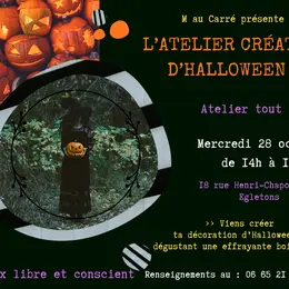 Atelier créatif d'Halloween