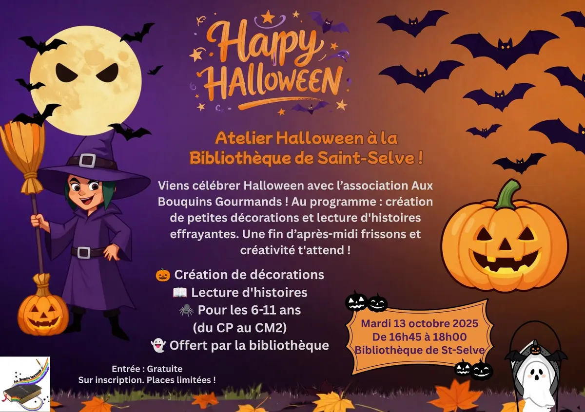 Atelier créatif d'Halloween