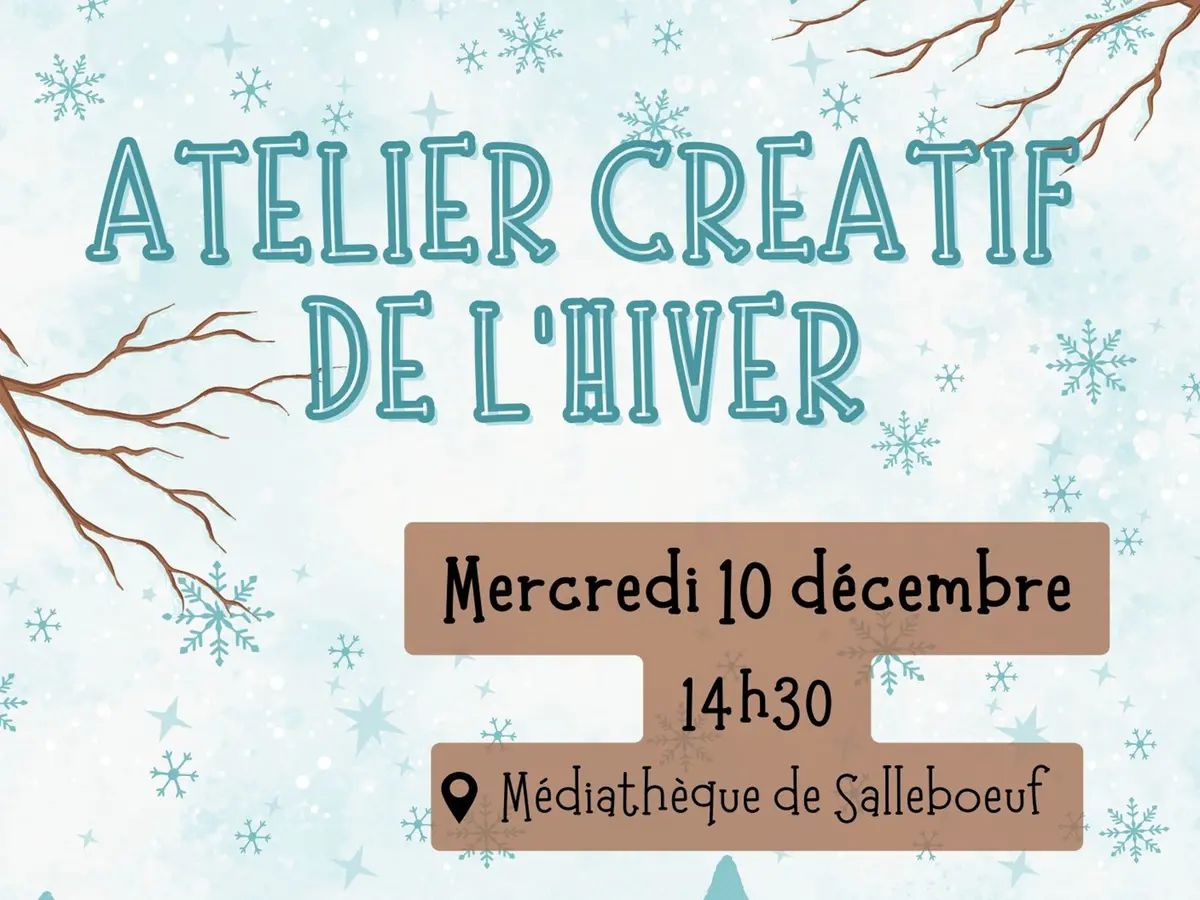 Atelier créatif d'hiver