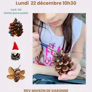 Atelier créatif de décoration de Noël - Tout public