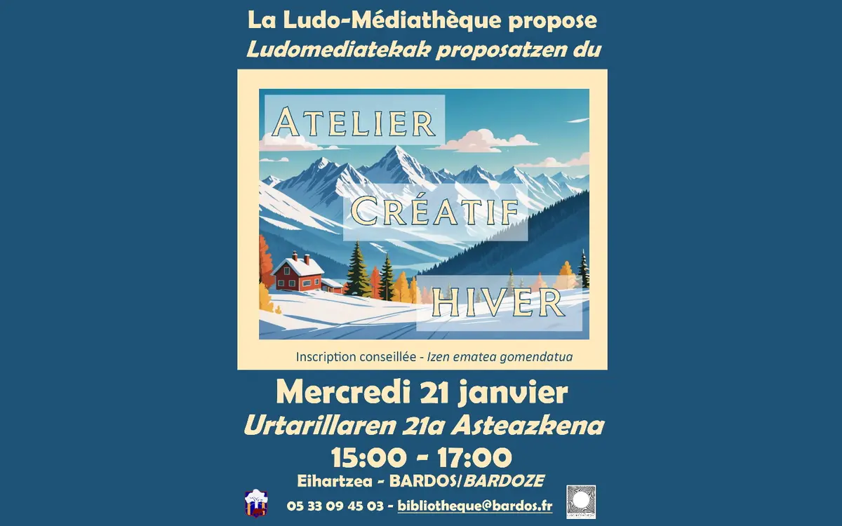Atelier créatif de l'hiver