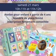 Atelier créatif de Pâques