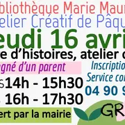 Atelier créatif de Pâques