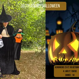 Atelier créatif : décoration d'Halloween