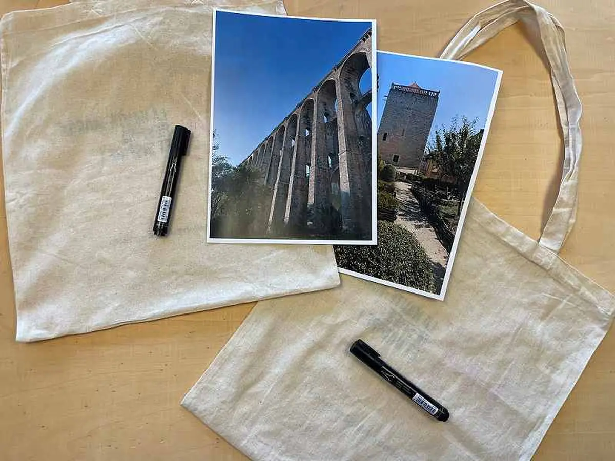 Atelier créatif : décore ton tote-bag du patrimoine