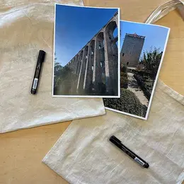 Atelier créatif : décore ton tote-bag du patrimoine