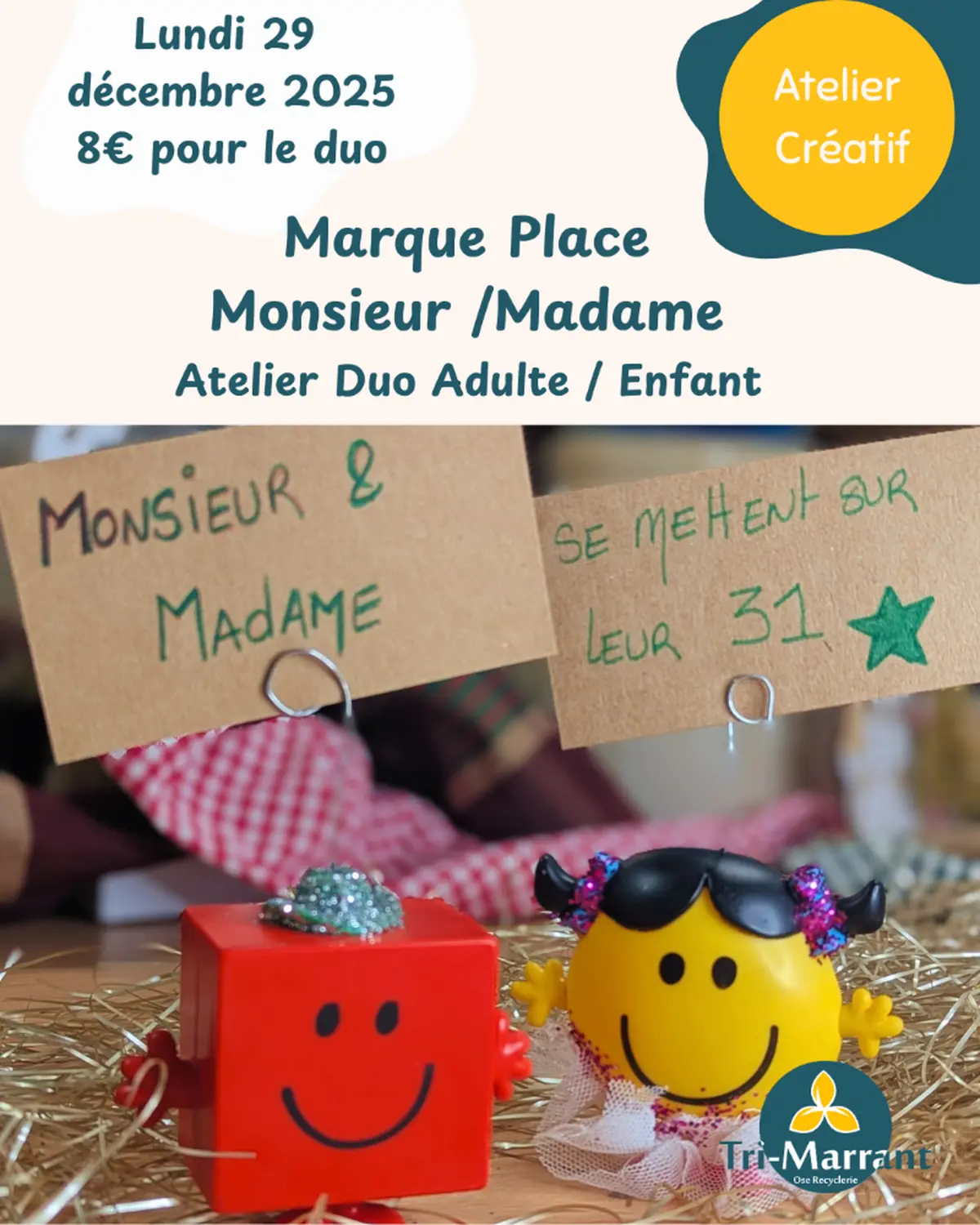 Atelier Créatif duo Adulte /Enfant