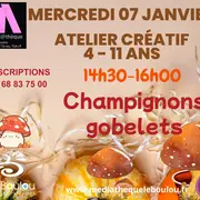 Atelier Créatif écoresponsable « Champignons Gobelets »
