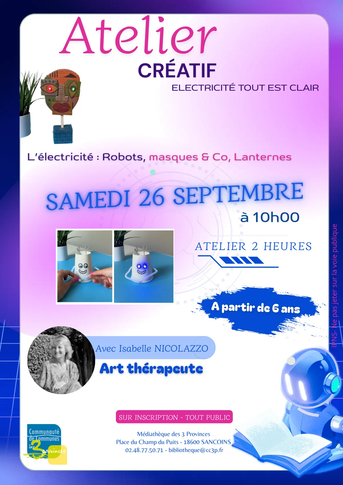 Atelier créatif Électricité tout est clair