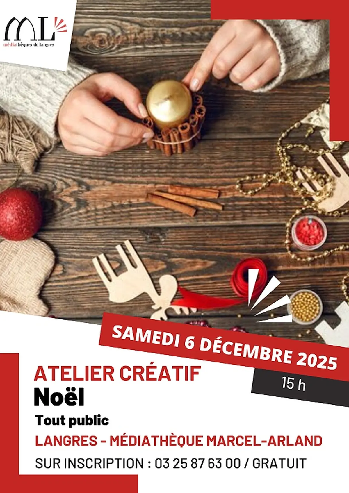 Atelier Créatif En Attendant Noël