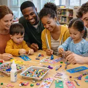 Atelier créatif en famille