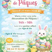 Atelier créatif enfants de Pâques