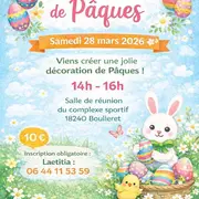 Atelier créatif enfants de Pâques