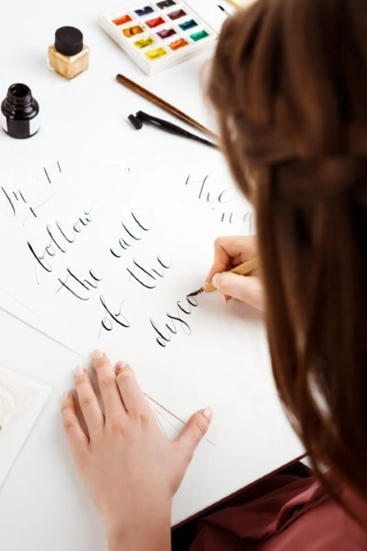 Atelier créatif “Enluminure-Calligraphie”