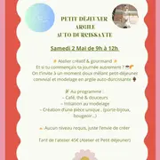 Atelier créatif et gourmand : Petit déjeuner - Argile auto durcissante